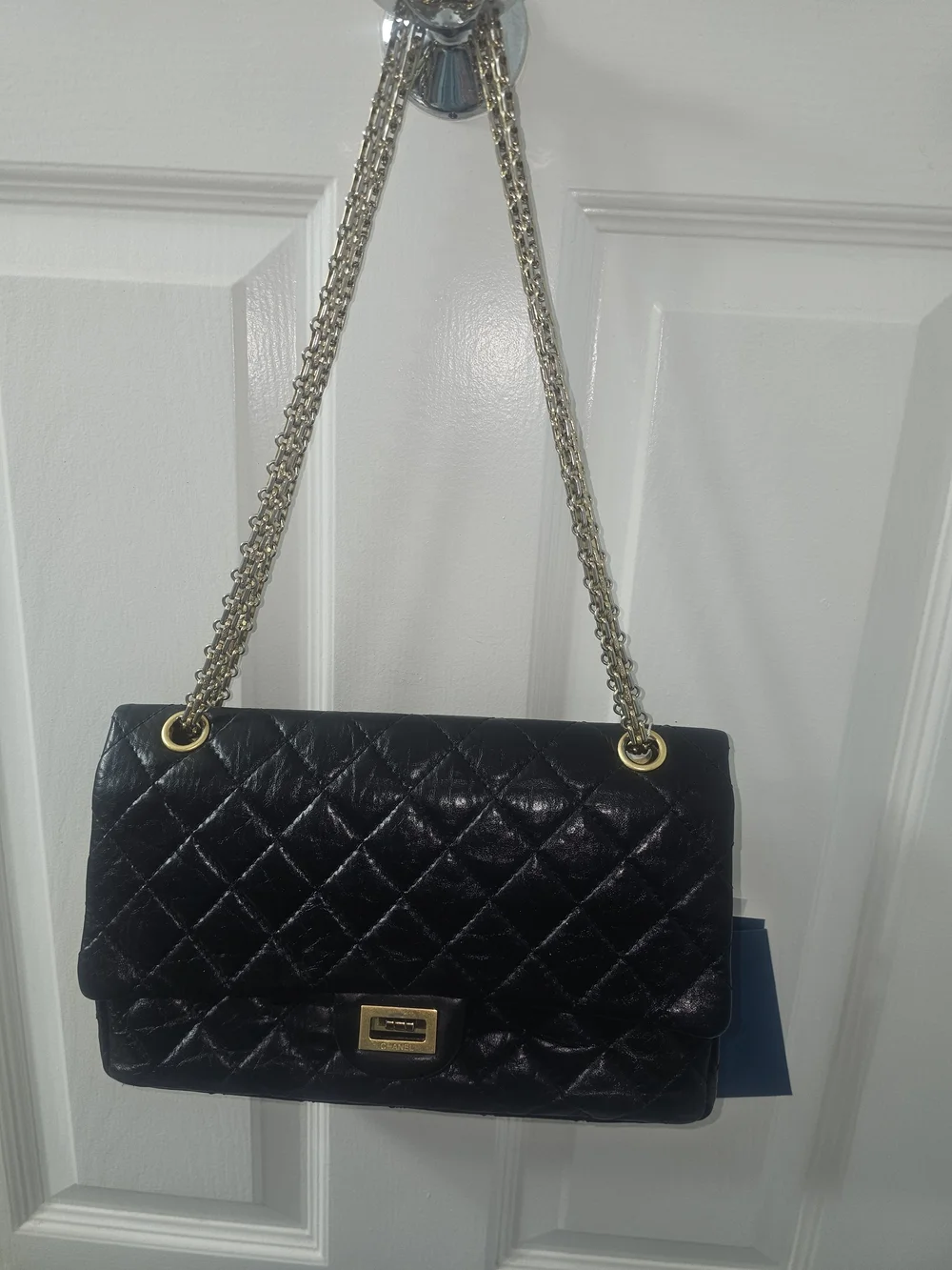 Chanel Reissue Aged Lamb Skin 2.55